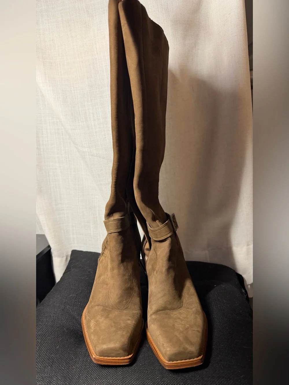 Vince Camuto Tall Suede Boots in Brown